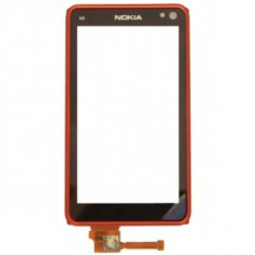 Touch Screen Nokia N8 Portocaliu foto