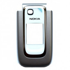 Capac Fata Nokia 6131 Argintiu foto