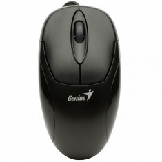 MOUSE USB GENIUS XSCROLL NEGRU AMBIDEXTRU - G-31010826101 foto