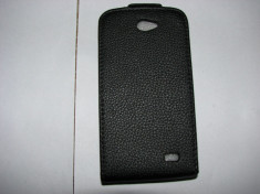 Husa Flip Case Inchidere Magnetica ALLVIEW A5 DUO Black foto