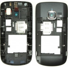 Mijloc Nokia C3 Negru foto