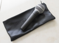 Microfoane voce Shure Sm 58 LCE + stative (3 BUC) foto