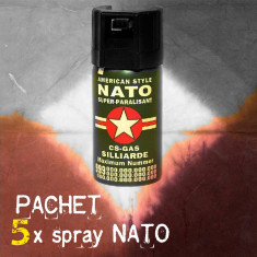 Pachet 5 spray-uri NATO 40ml. foto