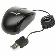 MOUSE USB GENIUS MICRO TRAVELER NEGRU - G-31010100101 foto