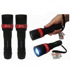 Lanterna UNI-COM waterproof cu LED CREE 1W si zoom, outdoor, pescuit, etc. foto