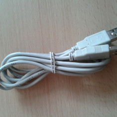 Cablu USB tata A - USB tata A 1,5m / Cablu USB tata - tata / cablu usb - usb