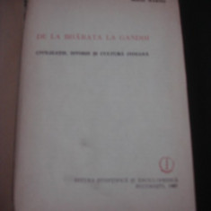 MIHAI MARTIS - DE LA BHARATA LA GANDHI * CIVILIZATIE, ISTORIE SI CULTURA INDIANA {1987}