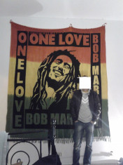 CARPETA BOB MARLEY 2.16CM LATIME , 2.40 LUNGIME foto