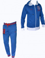 Trening Nike Sportwear Model Primavara 2014 Autentic National Albastru Marimi M L XL Pantaloni Conici Bluza Pe corp Model Nou cod produs B127 foto