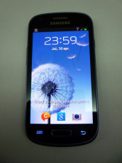 Samsung Galaxy S3 Mini, Metalic Blue foto