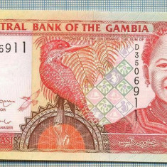 1349 BANCNOTA - GAMBIA - 5 DALASIS - anul 1996-2001? -SERIA 3506911 -starea care se vede