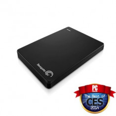 Hard Disk Drive SEGATE Slim Portable STCD500202, 500GB, USB 3.0, negru foto