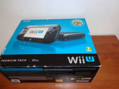 Consola Nintendo WII U 32gb Premium Pack + joc Nintendo Land noi sigilate ! foto