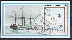 Cuba 1990 - Bloc cat.nr.120 stampilat foto