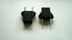 Adaptor incarcator priza EU Romania Apple iPhone iPod iPad Mac foto