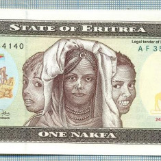 1348 BANCNOTA - ERITREA - 1 NAKFA - anul 1997 -SERIA 3584140 -starea care se vede