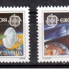 IUGOSLAVIA 1991, EUROPA - CEPT, serie neuzata, MNH