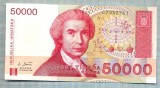 1328 BANCNOTA - CROATIA - 50 000 DINARA - anul 1993 -SERIA 7352761 -starea care se vede