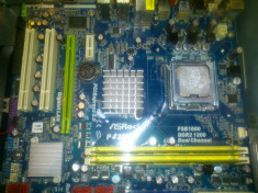 KIT Placa de baza ASRock P43ME+Procesor E7400+2GB RAM DDR2 foto