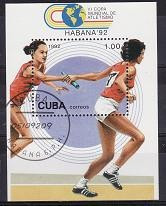 Cuba 1992 - Bloc cat.nr.130 stampilat foto