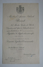 Brevet pt Medalia Cruciada Impotriva Comunismului fara bareta 1943 , WW 2 foto