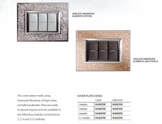 Rama ornament Bticino Axolute 2 module HA4802SWC foto