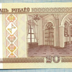 1401 BANCNOTA - BELARUS - 20 RUBLEI - anul 2000 -SERIA 1650851 -starea care se vede