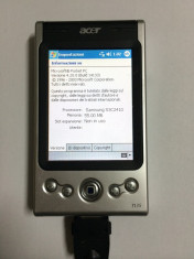 PDA, Palm, Pocket PC Acer N35 GPS, Incarcator priza + incarcator auto foto