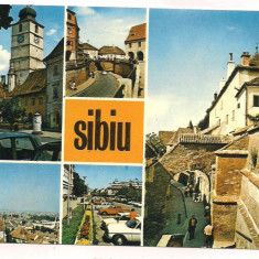 #carte postala(ilustrata) SIBIU-colaj