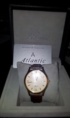 Ceas Atlantic Seabase Sapphire GOLD, Swiss Made, 60342 foto