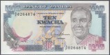 Zambia 10 Kwacha 1989 UNC