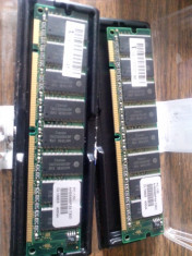 Memorie dual channel 2x64 Mb SDRAM 133 Mhz foto