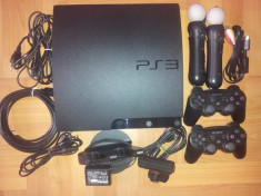 Consola PS3 320 GB + MOVE MOTION CONTROLER foto