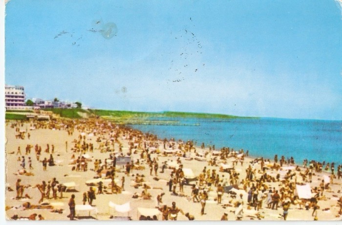 AMP4124 Eforie, plaja populata, RPR