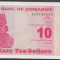 Zimbabwe 10 dolari 2009 UNC