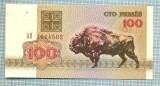 1354 BANCNOTA - BELARUS - 100 RUBLEI - anul 1992 -SERIA 1614502 -starea care se vede