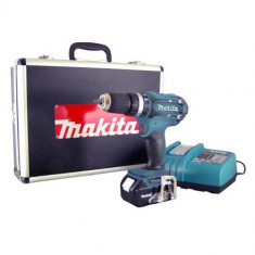 Makita BHP452 LXT 18V 1 acumulator 3,0AH+incarcator+cutie de transport 3 Trepte(B+BR+R) foto