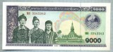 1438 BANCNOTA - LAOS - 1 000 KIP - anul 2003 -SERIA 3342343 -starea care se vede