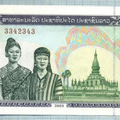 1438 BANCNOTA - LAOS - 1 000 KIP - anul 2003 -SERIA 3342343 -starea care se vede