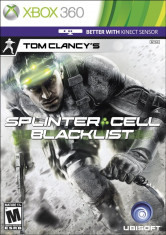 Joc Xbox 360 Splinter Cell Black List Special Edition sigilat (NTSC) foto