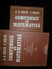 A.E.Beju, I.Beju, Compendiu de Matematica foto