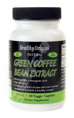 Extract de cafea verde GREEN COFFEE BEAN EXTRACT HEALTHY ORIGINS recomandarea DR. OZ pastile slabit - cel mai mic pret pe okazii la aceasta calitate! foto