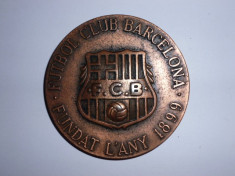 Medalie fotbal FC BARCELONA foto