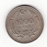 Turcia 1000 lire 1993