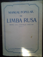 MANUAL POPULAR DE LIMBA RUSA foto