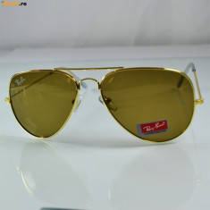 Ochelari RayBan 3025 Model Aviator Lentila MARO GRADIEN Rama Aurie .Lentile sticla foto