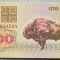 1499 BANCNOTA - BELARUS - 100 RUBLEI - anul 2000 -SERIA 1614524 -starea care se vede