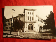 Ilustrata Oltenita - Liceul Sahia , anii &amp;#039;60 ,supratipar 0,40 bani foto