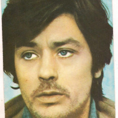 #carte postala(ilustrata)-ACTORI-Alain Delon