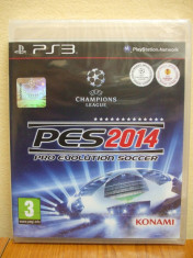 PES 2014 Pro Evolution Soccer 14 (PS3) SIGILAT!!! (ALVio) + sute de alte jocuri PS3 ( VAND / SCHIMB ) foto